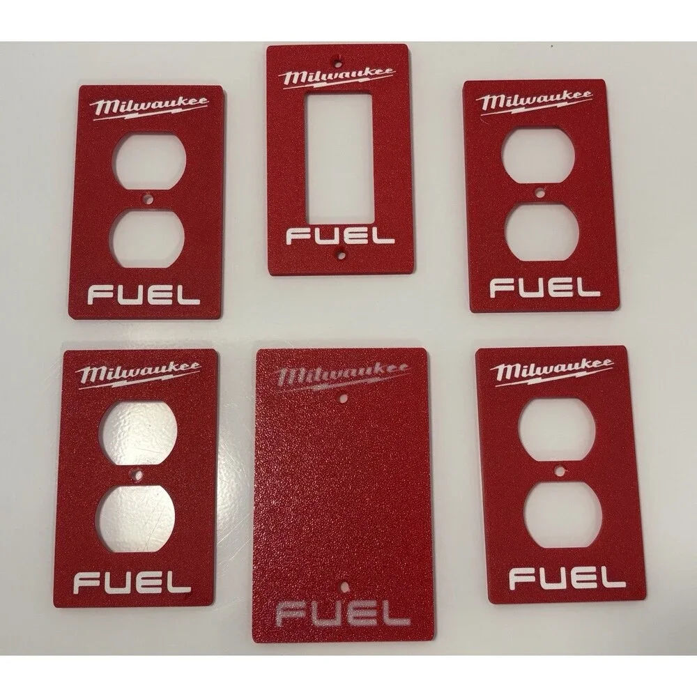 Milwaukee Tools FUEL Switch Covers Multi Set New W/O Box Customize Mancave